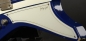 Preview: Sandberg Forty Eight Pickguard, Hairline Creme, Black Line