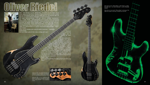 Sandberg Buch "The Face of Bass", 40 Jahre Sandberg Guitars