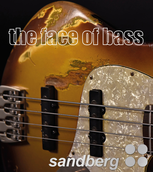 Sandberg Buch "The Face of Bass", 40 Jahre Sandberg Guitars