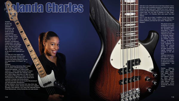 Sandberg Buch "The Face of Bass", 40 Jahre Sandberg Guitars